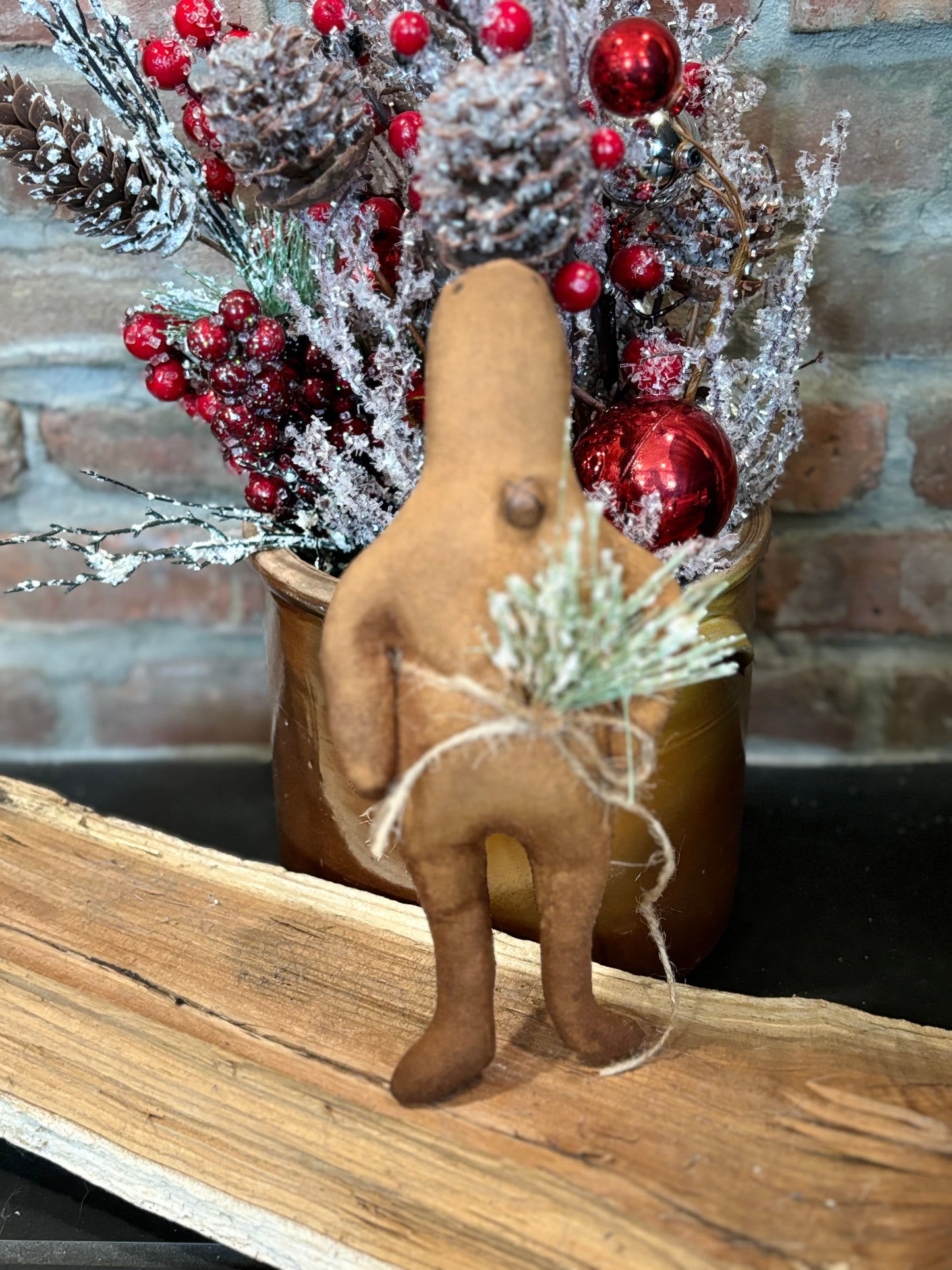 Primitive Grungy Gingerbread Man, Vintage Christmas, Primitive Gingerbread, Gingerbread Men, Handmade, Christmas Decor