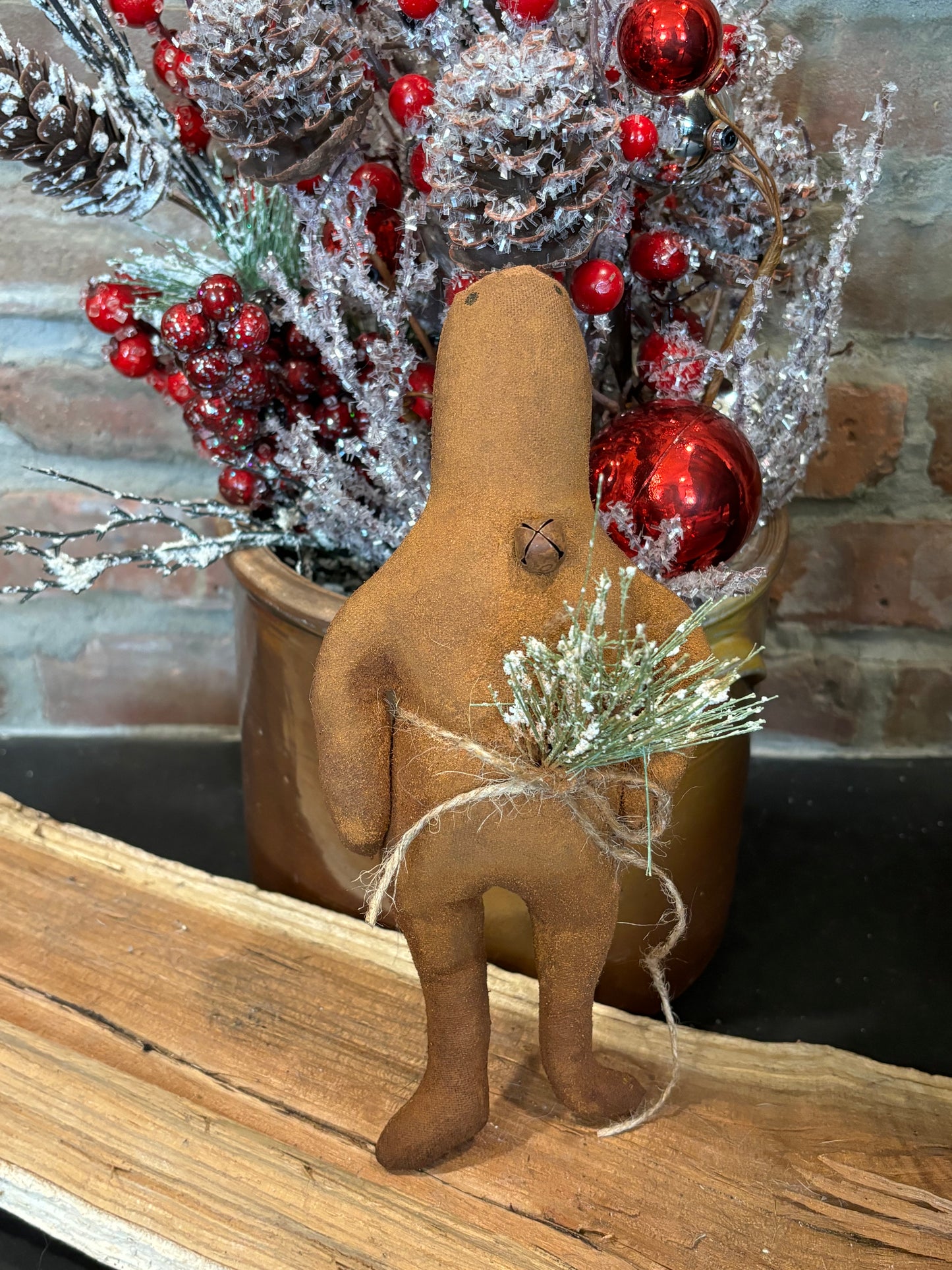 Primitive Grungy Gingerbread Man, Vintage Christmas, Primitive Gingerbread, Gingerbread Men, Handmade, Christmas Decor