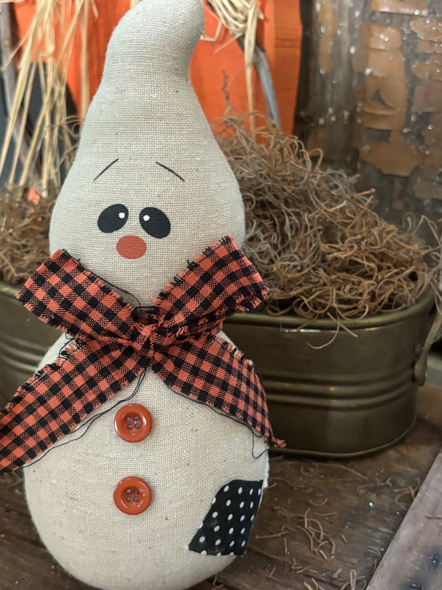 Ghost, Halloween Decor, Primitive Ghost, Primitive Halloween Decor, Halloween Decor, Rustic Halloween
