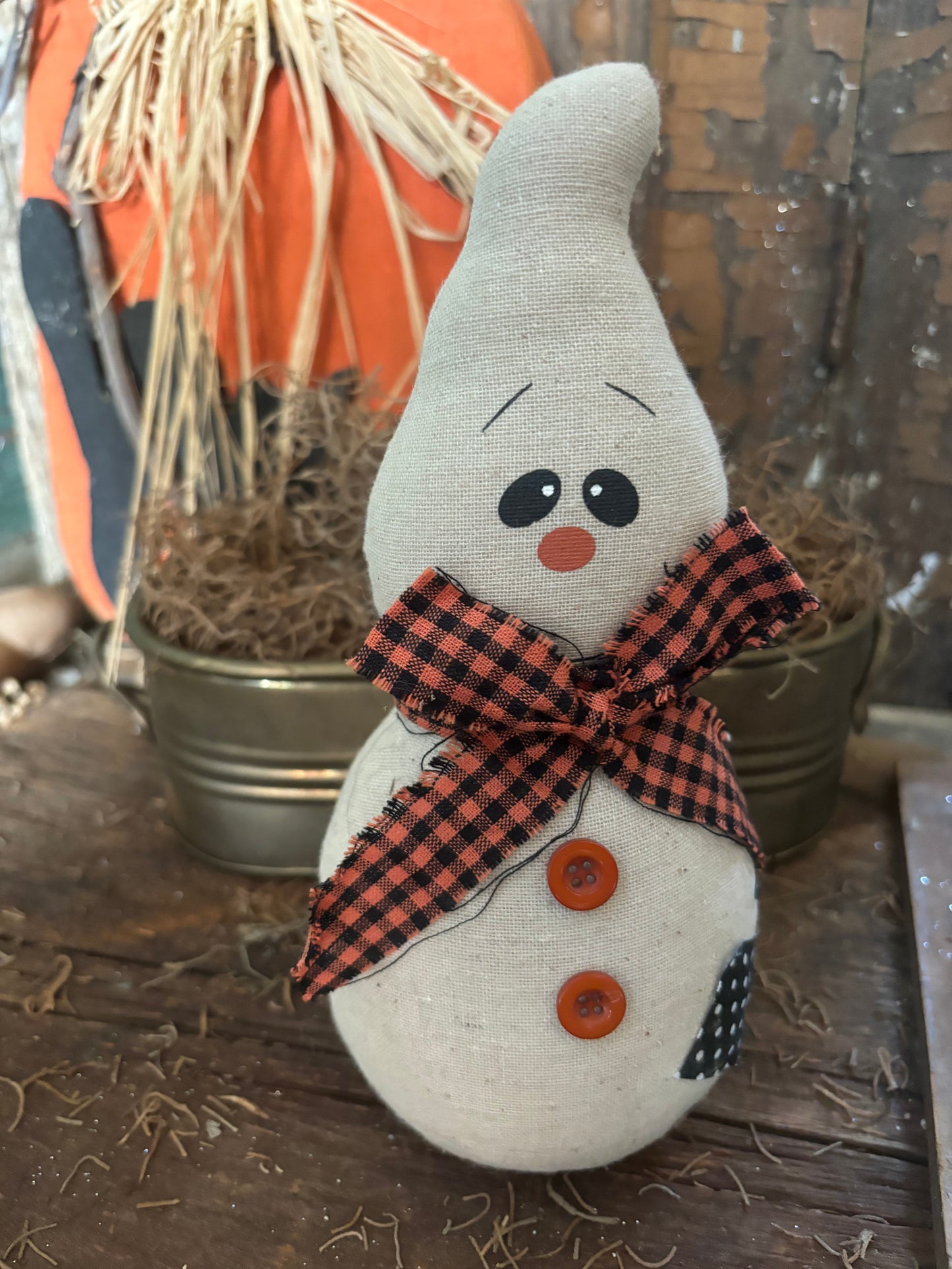 Ghost, Halloween Decor, Primitive Ghost, Primitive Halloween Decor, Halloween Decor, Rustic Halloween
