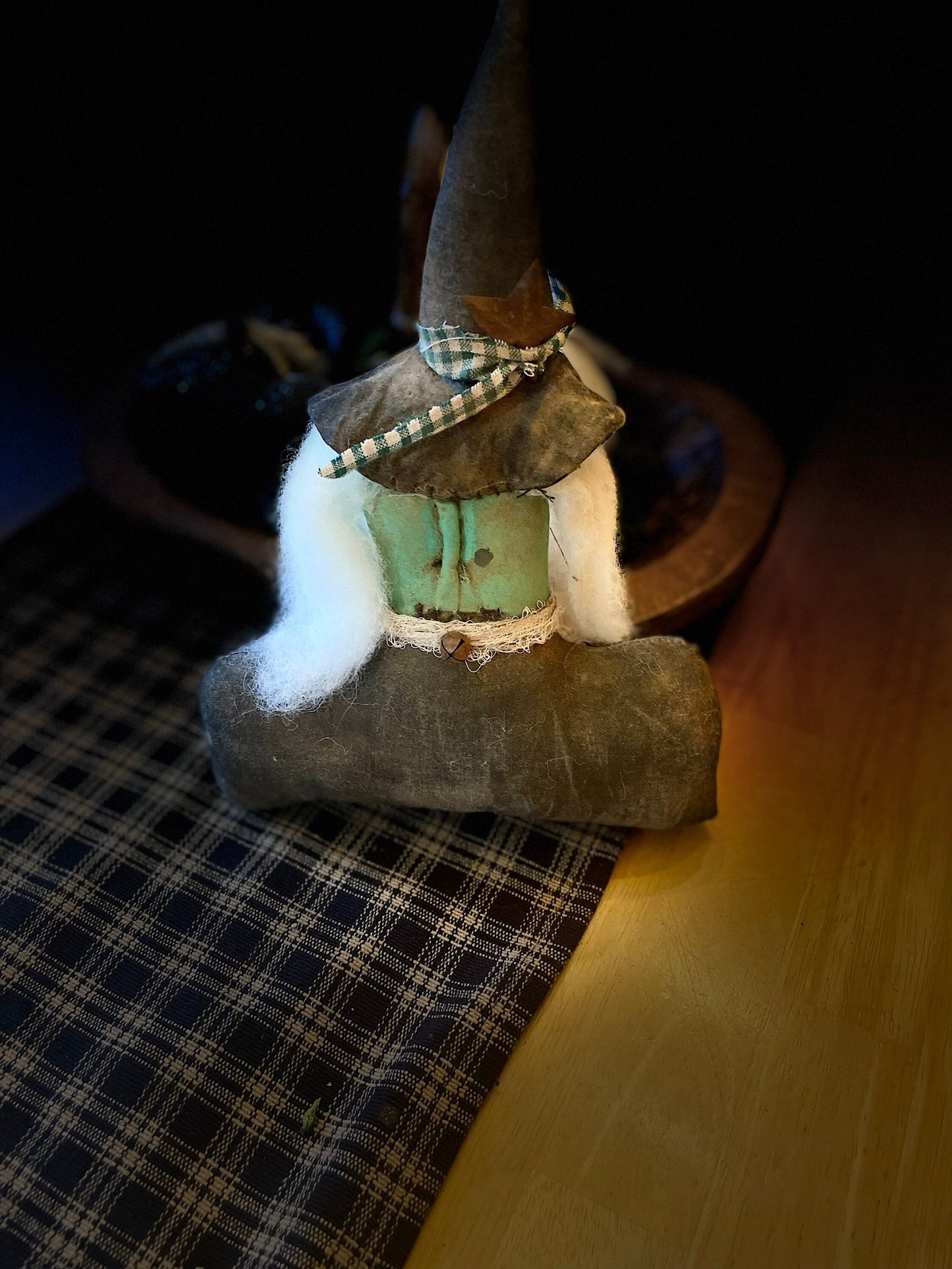 Primitive Wicked Witch Decor - Halloween Witch Decoration - Halloween Primitives