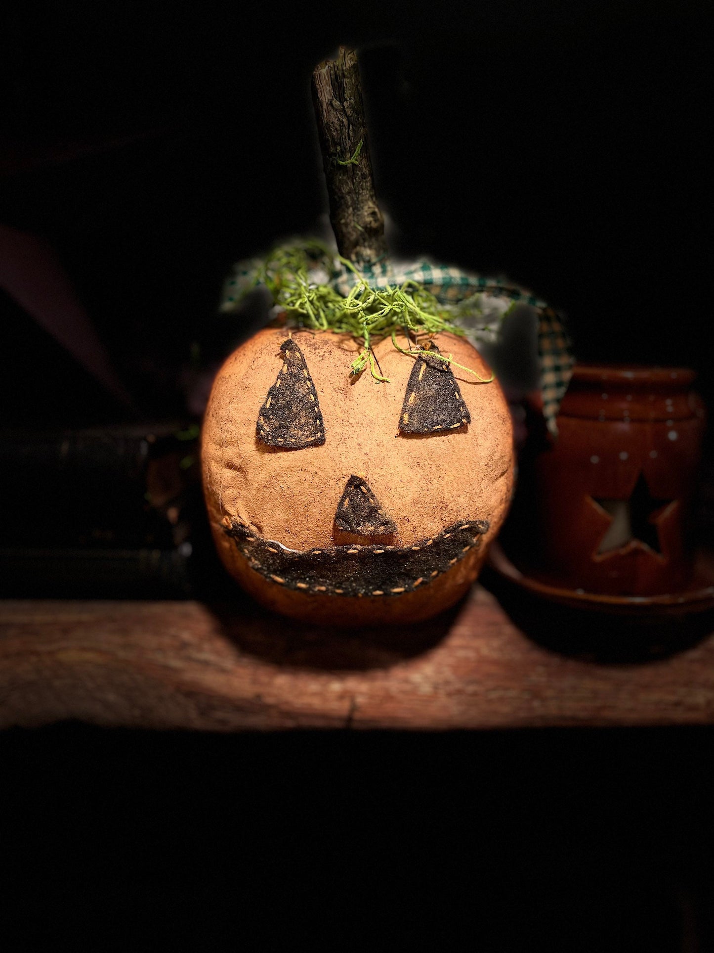 Primitive Rustic Pumpkins - Primitive Fall decor - Primitive Halloween Decor - Rustic Farmhouse - Farmhouse Pumpkins