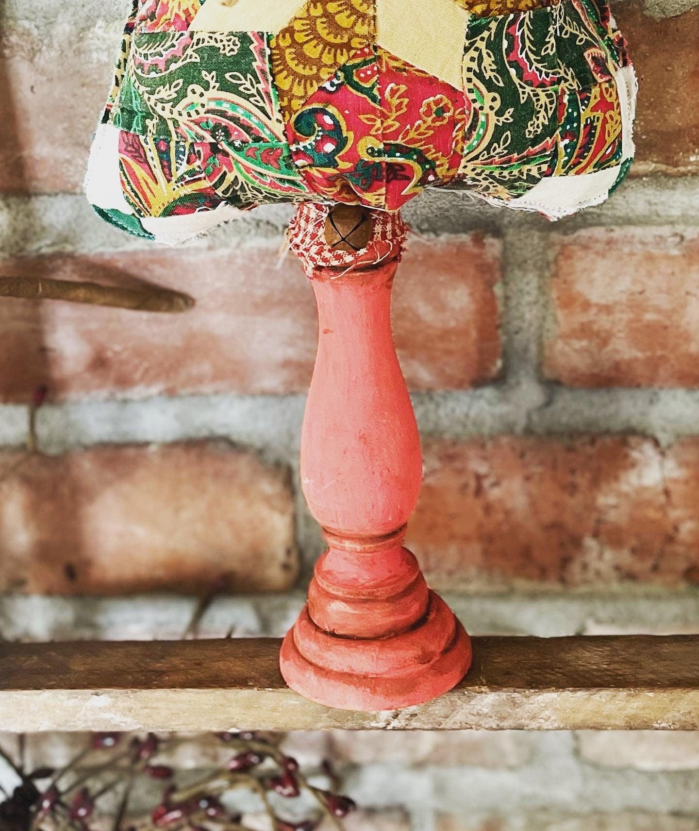 Primitive Vintage Quilted Christmas Tree Decoration, Christmas Centerpiece, Primitive quilts, Vintage Quilted Tree, Rustic Christmas Decor