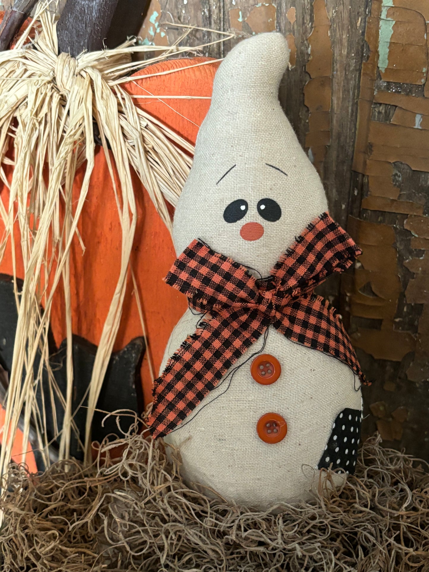 Ghost, Halloween Decor,  Primitive Ghost, Primitive Halloween Decor, Halloween Decor, Rustic Halloween