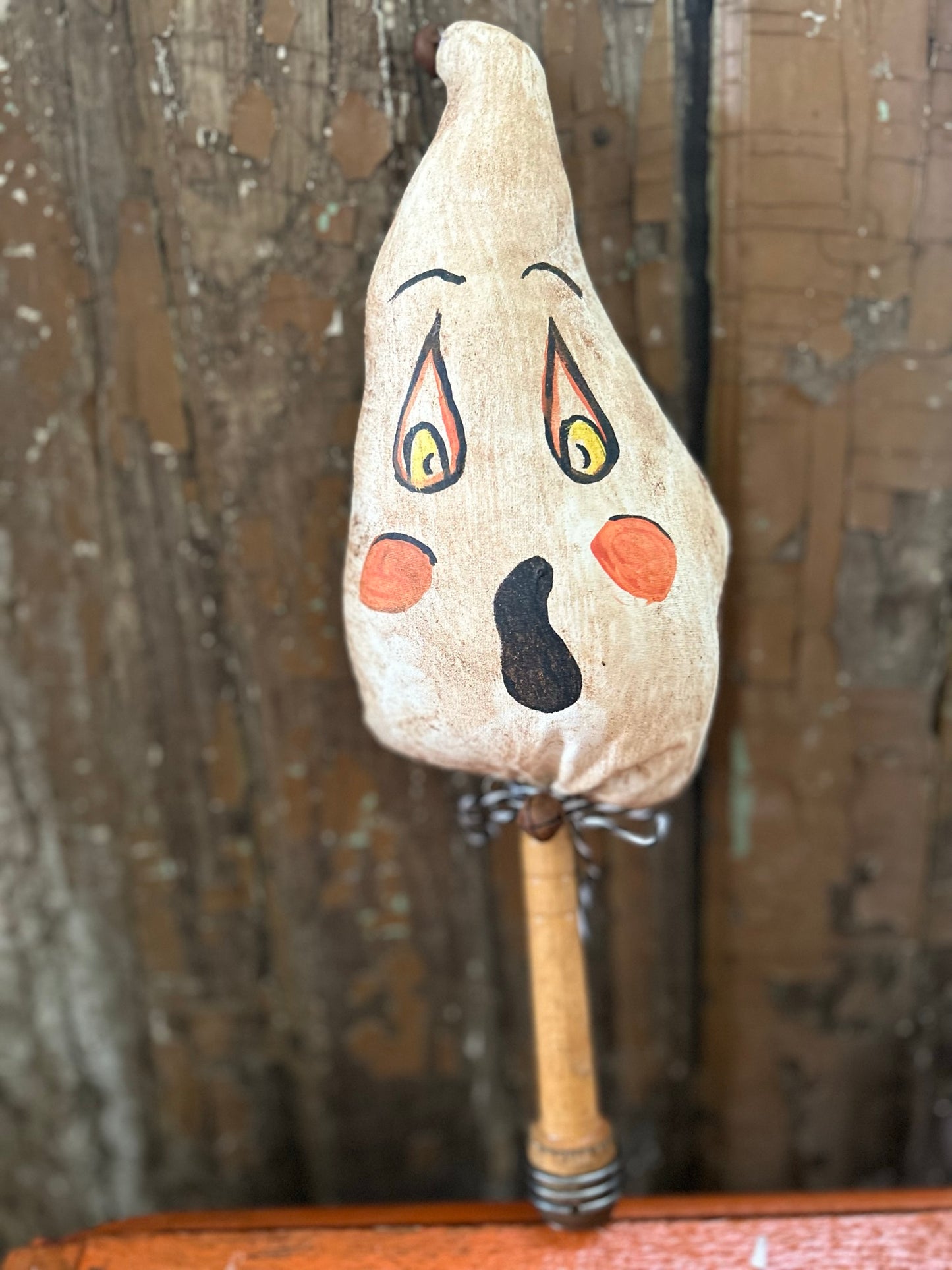 Halloween Folk Art Ghost, Halloween Vintage Halloween, Primitive Vintage Halloween GHOST