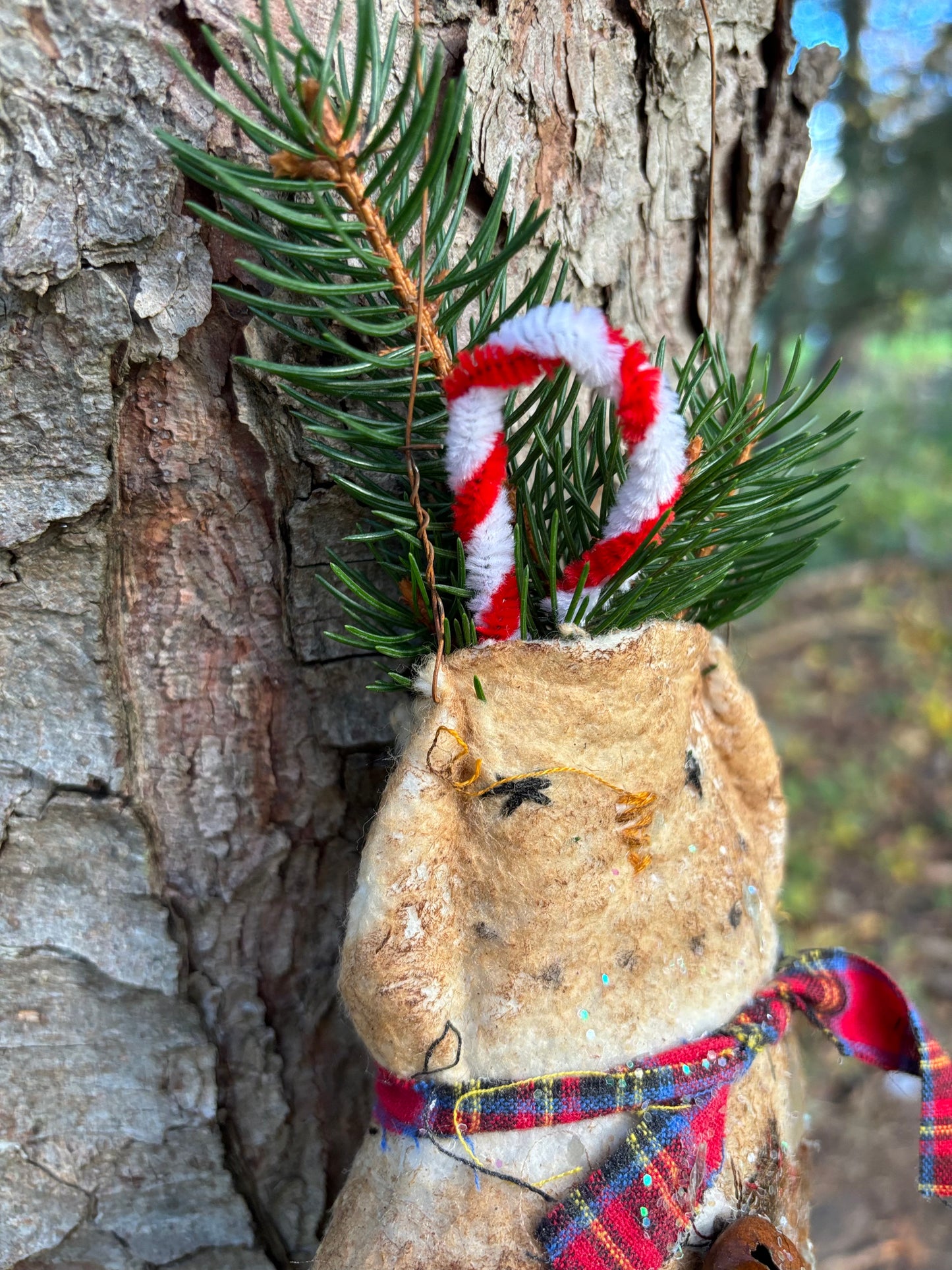 Primitive Winter Snowman Pocket Ornament, Primtive Handmade Snowman, Winter Snowmen, Hanging Snowman Decor, Spruce and Pine Snowman