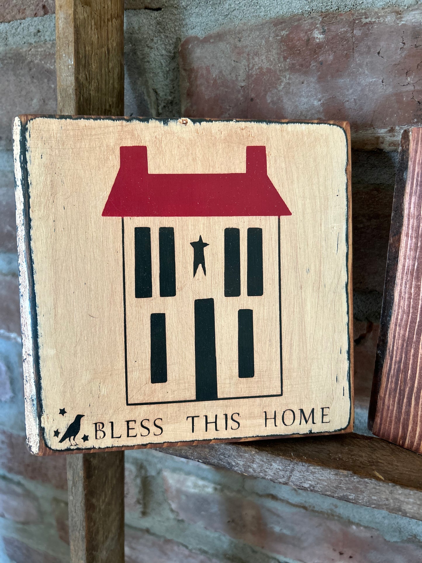 Primitive Farmhouse Signs, Primitive Wooden Standing signs