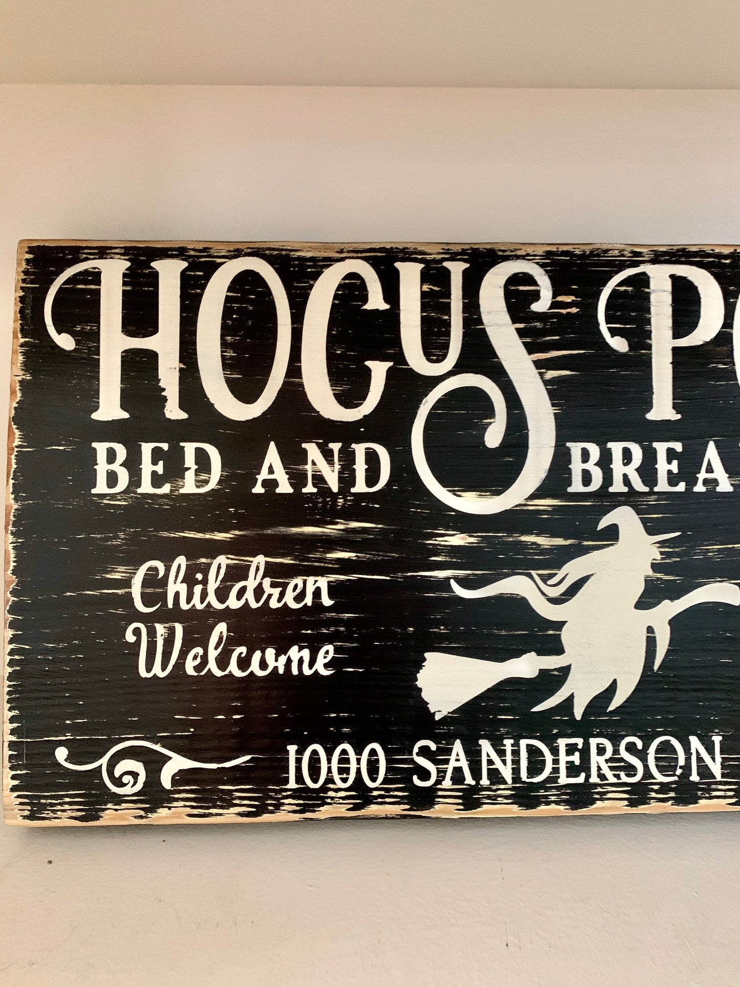 Hocus Pocus Plaque | wooden sign | Halloween mantle decor | Halloween Decor