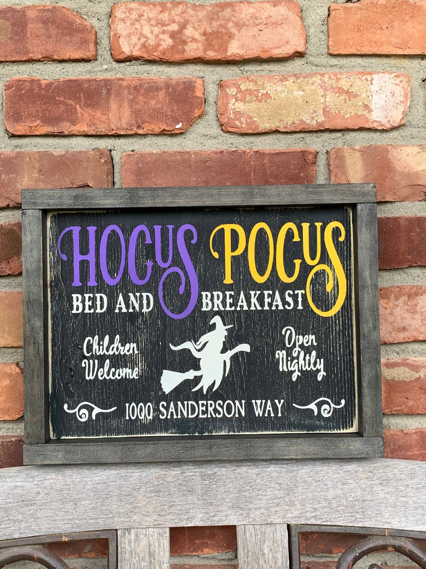 Hocus Pocus Sign | Sanderson Sisters | Halloween Decor | Halloween Sign | Wood Signs