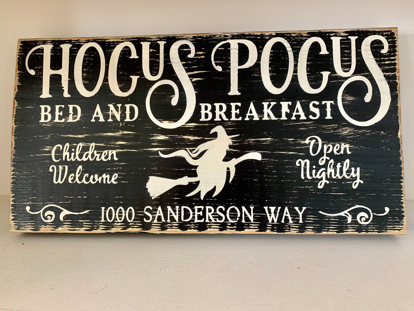 Hocus Pocus Plaque | wooden sign | Halloween mantle decor | Halloween Decor