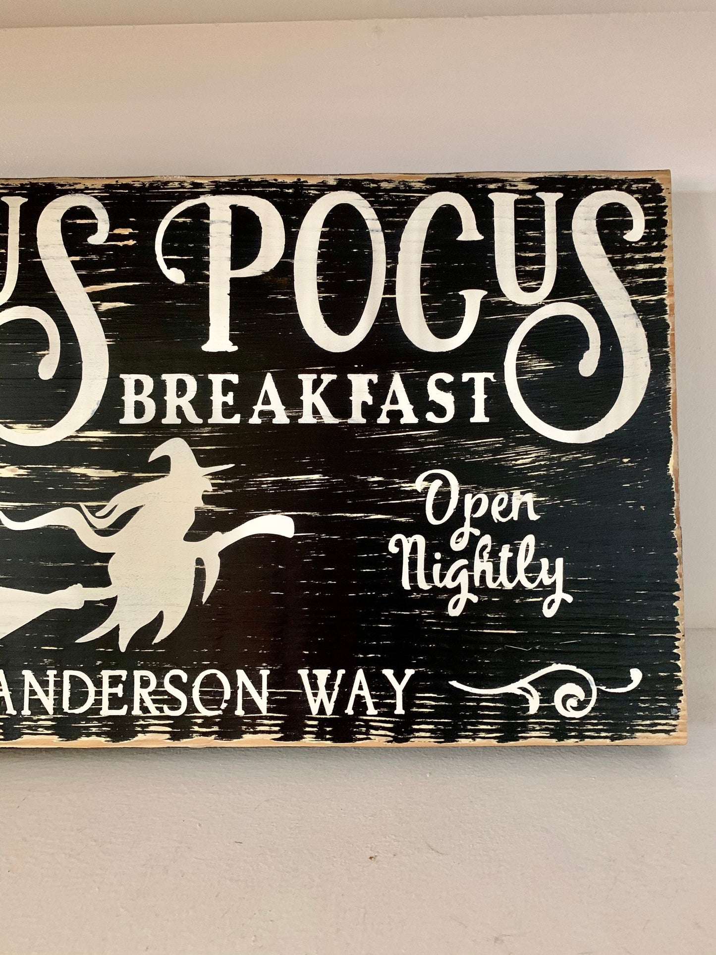 Hocus Pocus Plaque | wooden sign | Halloween mantle decor | Halloween Decor