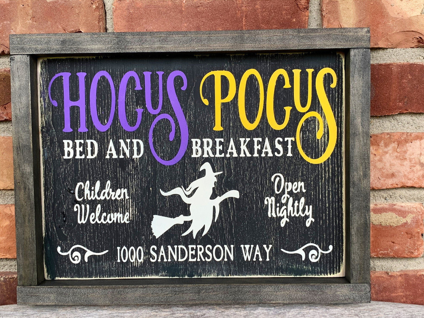 Hocus Pocus Sign | Sanderson Sisters | Halloween Decor | Halloween Sign | Wood Signs