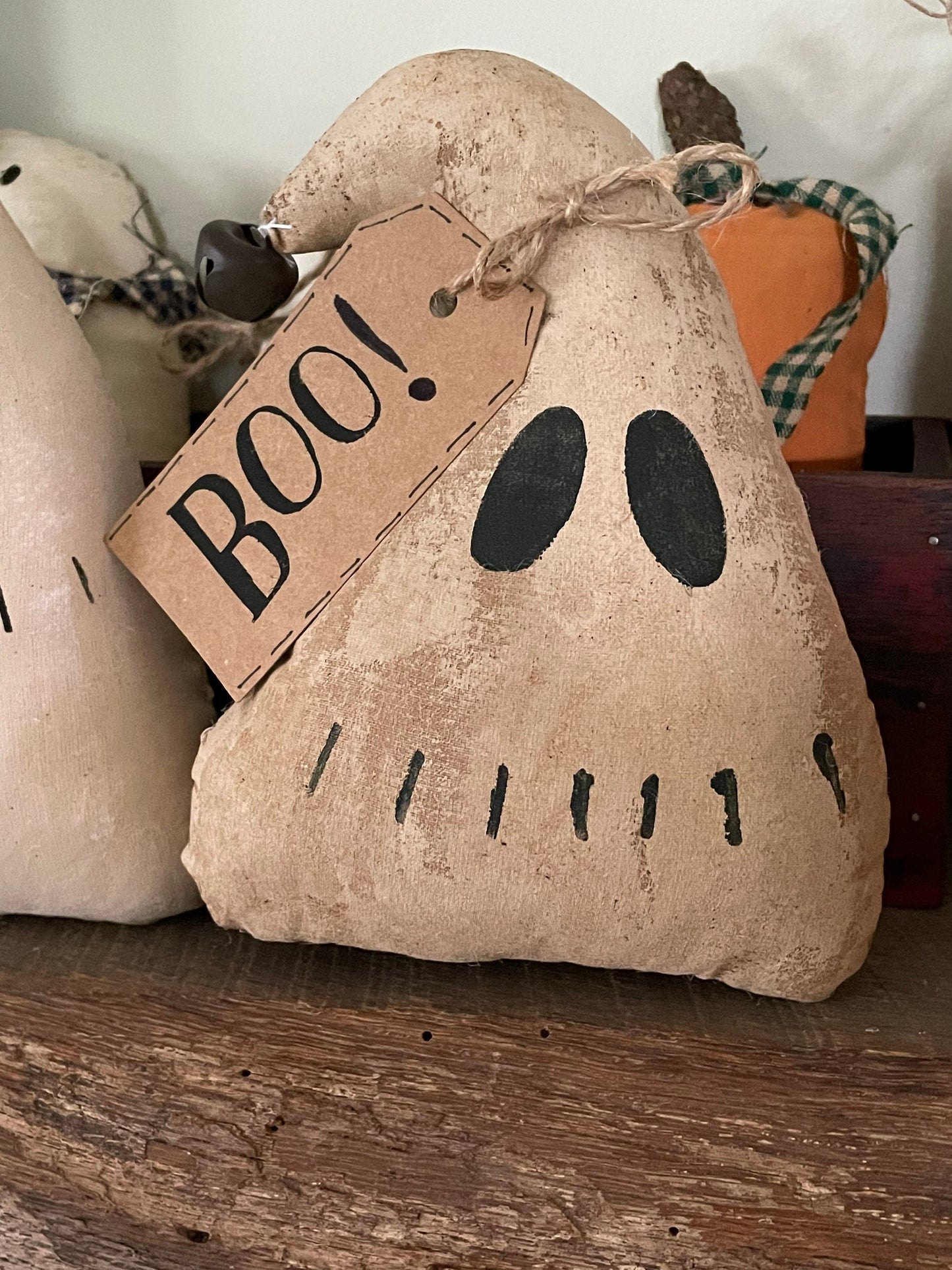 Primitive Ghost bowl filler ornie - Halloween Decor - primitives - prim ghost - Primitive Halloween Decoration