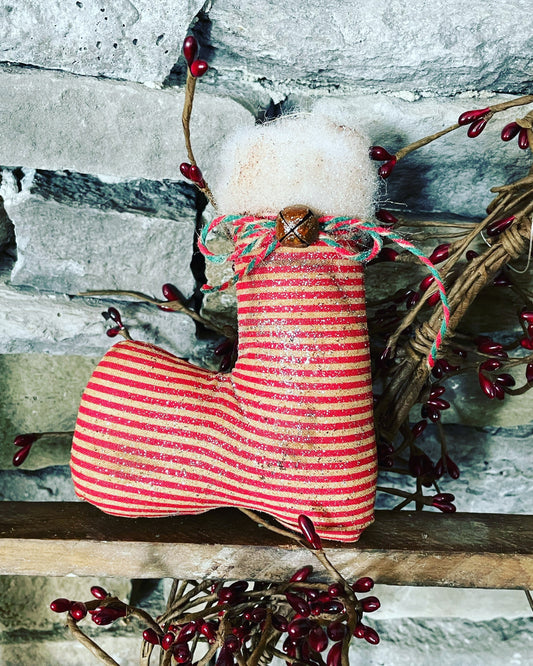 Primitive Handmade Snowman Ornie, Primitive Christmas Ornament, Snowma –  NorwoodPrimitives