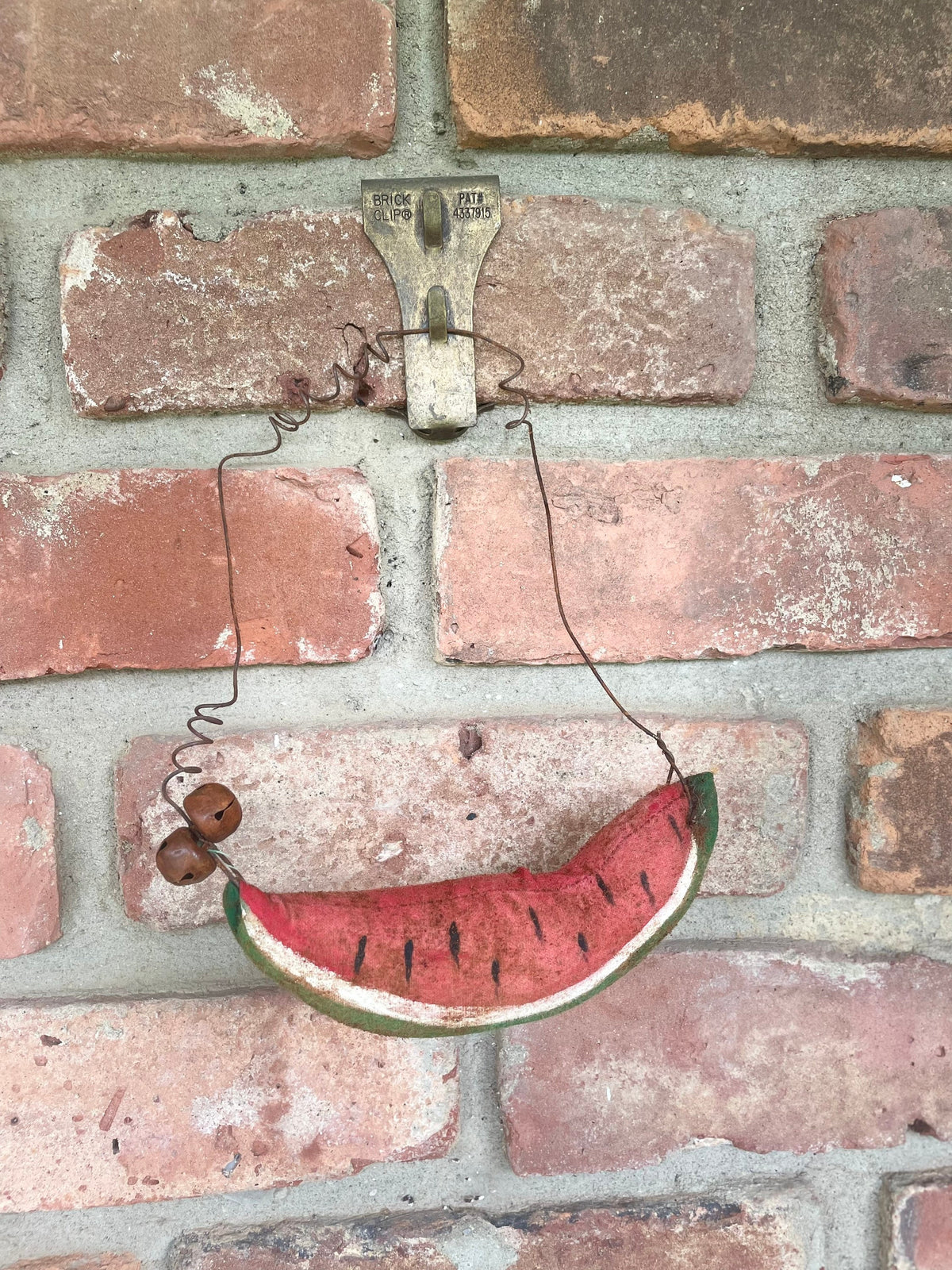 Primitive Watermelon Primitive Watermelon Summer Hanging Ornie - Primitive Ornament -Primit ...
