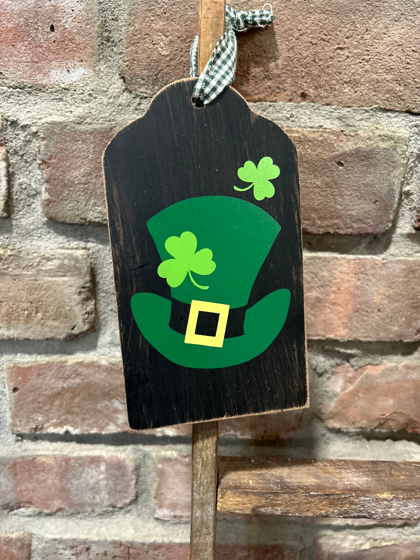 Handmade wooden Leprechaun Saint Patrick’s Day Sign, Wooden Saint Patrick’s Day Ornament